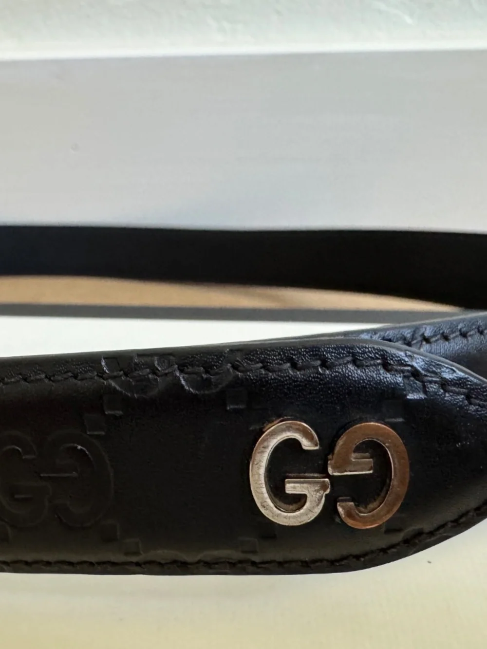 Gucci signature beltssima